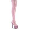 Pleaser - BEJEWELED30007 Cuissardes à plateforme - Rose Product image